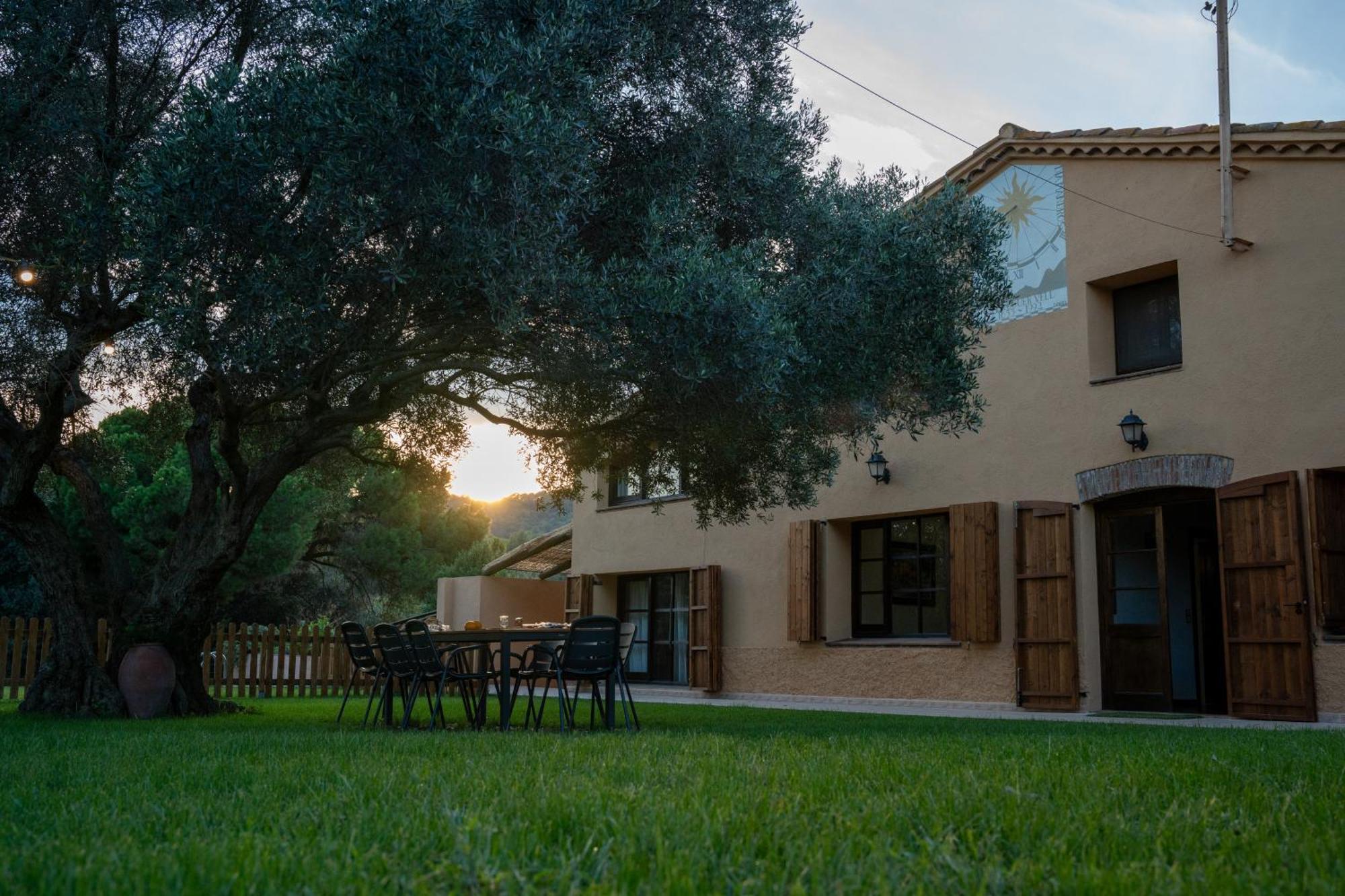 Casa Rural El Bruguer Vell Santa Eulalia de Ronsaná Buitenkant foto